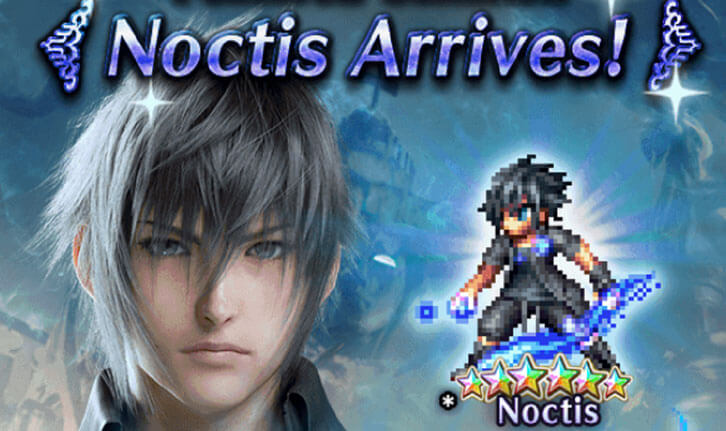 Noctis Arrives in War of the Visions Final Fantasy Brave Exvius for an Epic Final Fantasy XV Collaboration Event