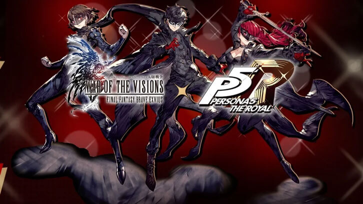 War of the Visions Final Fantasy Brave Exvius Joins Forces with Persona 5 Royal for Epic Collaboration Event