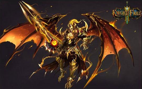 The Dragon Knight in Knights Fable