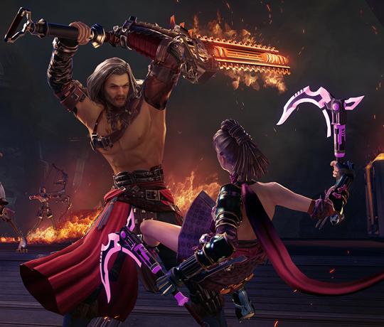 Experience the Epic Combat in Skyforge