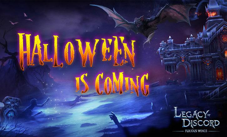 Legacy of Discord – Furious Wings: Halloween is Coming! 