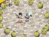 Surrounded by monsters in Angels Online