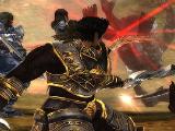 Battling monsters in Priston Tale 2