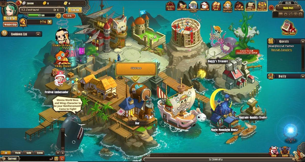 One Piece Online - MMO Square