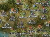Map of the city states in Batheo Map of the city states in Batheo