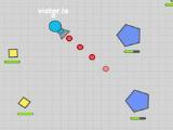 Surrounded by enemies in Tank.io