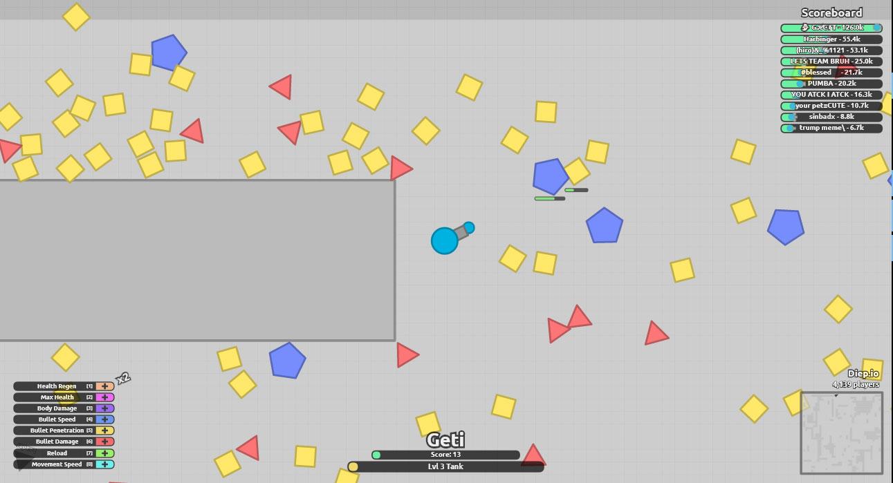 Diep.io - MMO Square