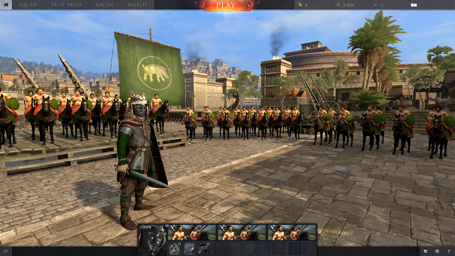 Total War Arena - MMO Square