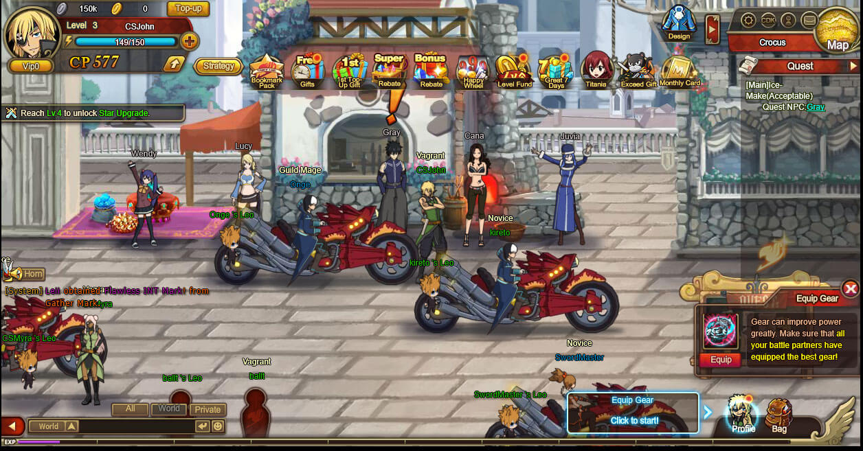 News] Fairy Tail Hero's Journey Browser Game gets Screenshot! : r/fairytail