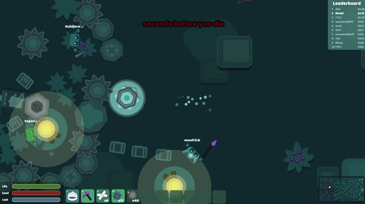 Starve.io - MMO Square