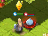 Chris vs Slime in Fantasy War Tactics R
