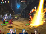 Unleashing a powerful skill in Tales of Erin