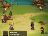 Fighting with three heroes in Almost a Hero