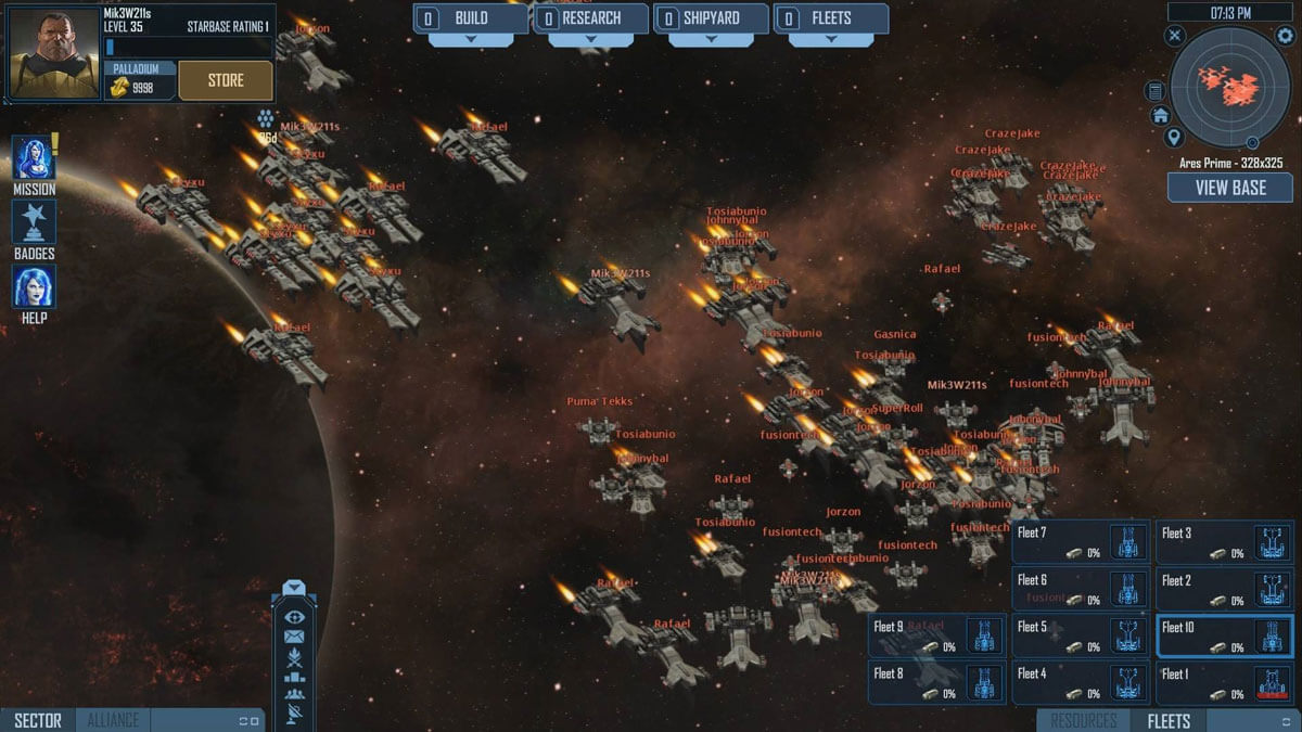 Imperium: Galactic War - MMO Square