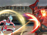 Ultraman: Legend of Heroes striking foes