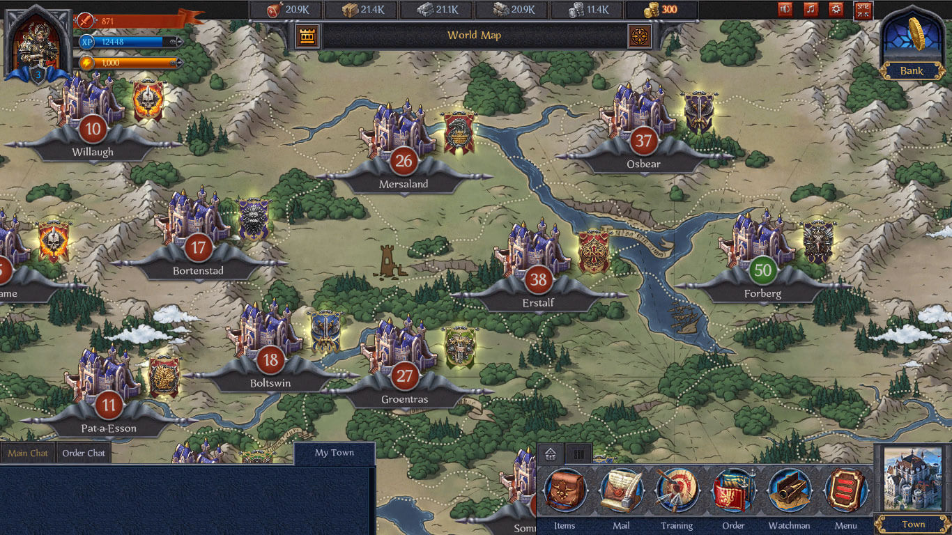 Throne: Kingdom at War - MMO Square