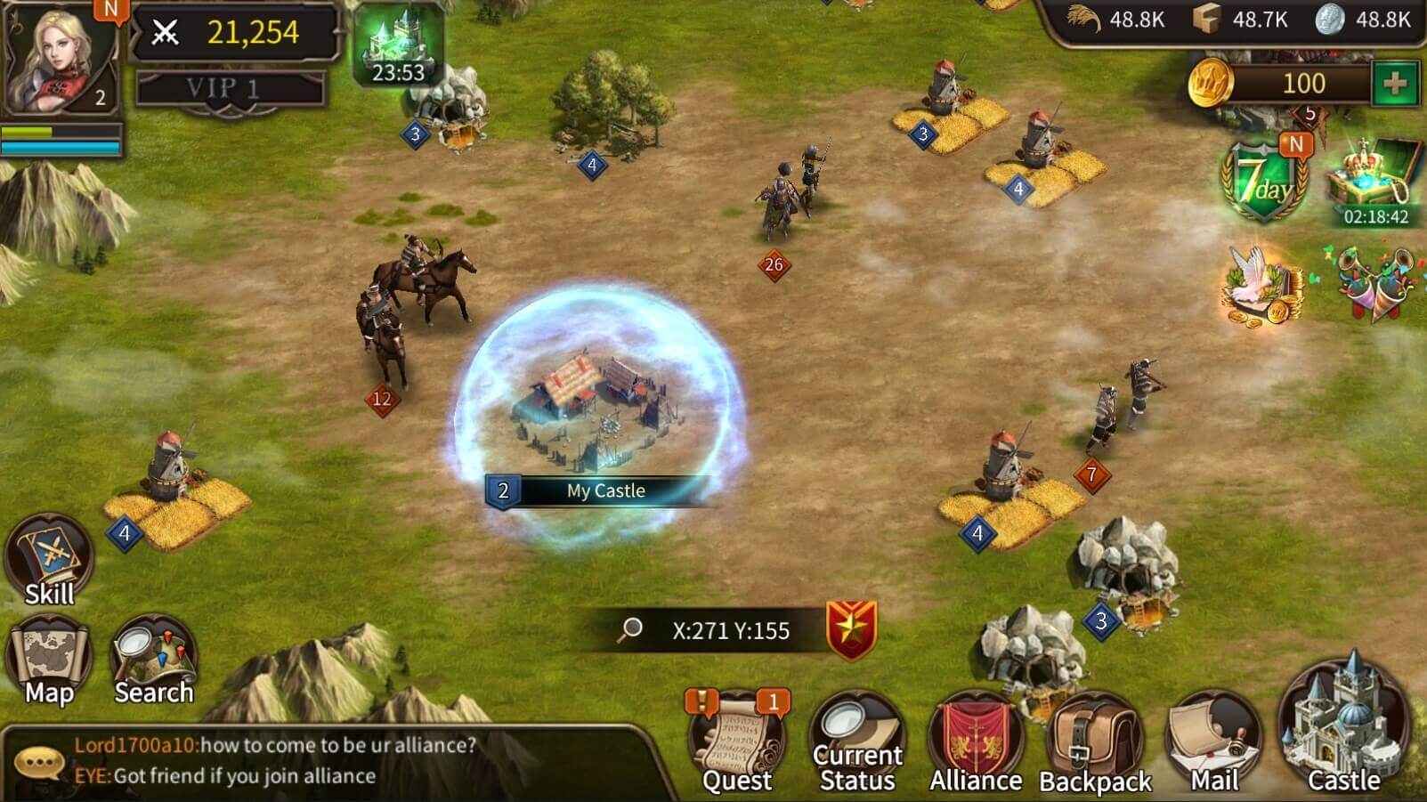 Civilization War: Battle Strategy War Game - MMO Square