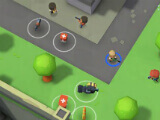Fighting against other players in Battlelands Royale Fighting against other players in Battlelands Royale