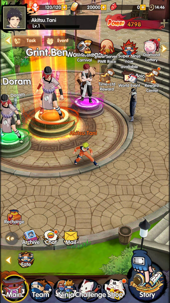 Hokage Ultimate Storm - MMO Square