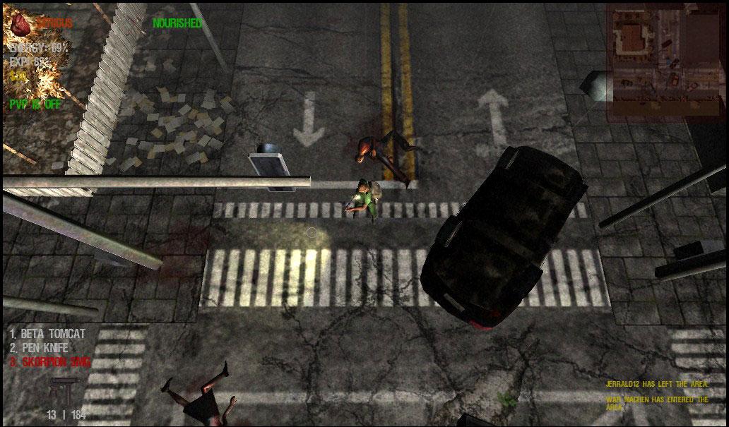 Dead Frontier o jogo online de zumbi!