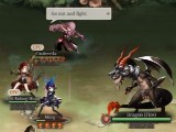 Fighting a fire dragon in SINoAlice