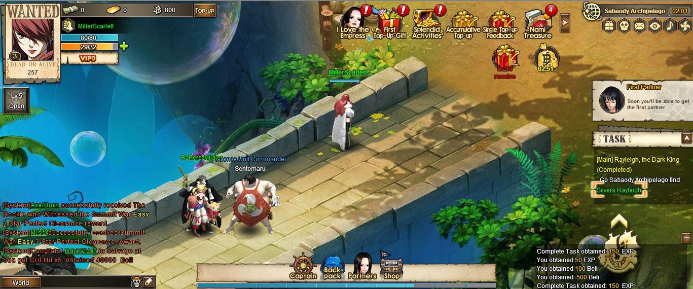 One Piece Online - Online Anime Games