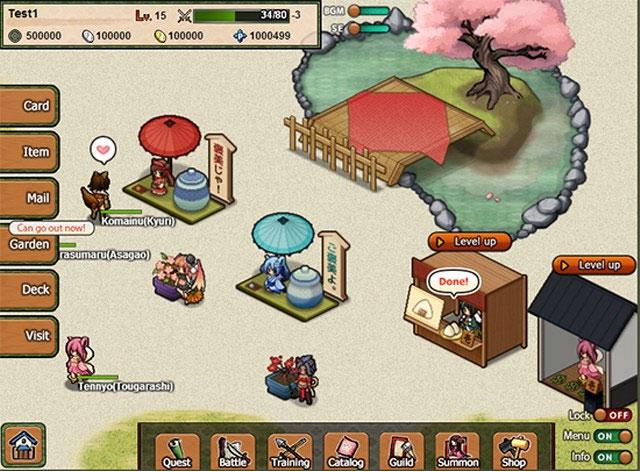 Shikihime Garden - New anime-style browser card game launches - MMO Culture