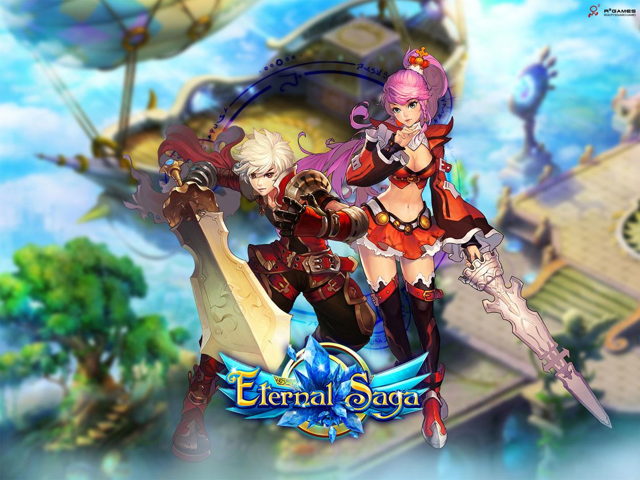 Eternal Saga is a browser based social game, Massively Multiplayer