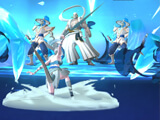 Hero using active skill in The Revolt: Massing