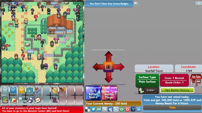 Pokemon Revolution Online - MMO Square