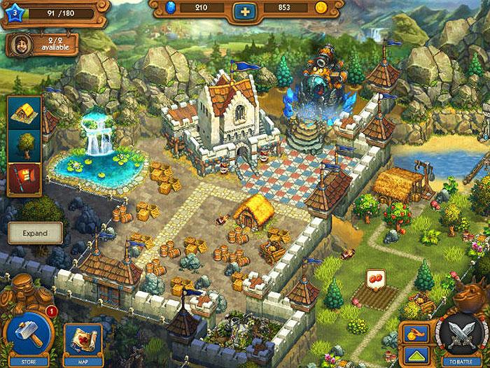 Tribez and Castlez - MMO Square