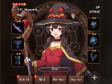 The character overview screen