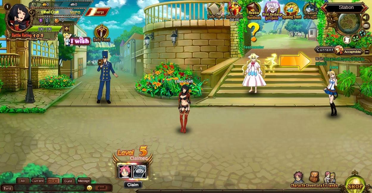 Fairy Tail Online (Free MMORPG): Watcha Playin'? Gameplay First Look 