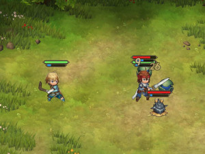 Auto battle in The Legend of Heroes: Gagharv