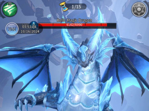 Boss fight in Heroes of Crown: Legends