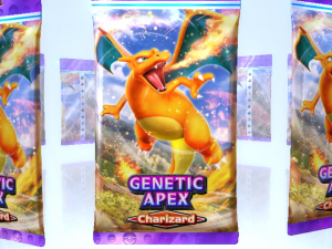 Pulling a Charizard from a Genetic Apex Pack