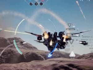 Dogfighting in Mecha BREAK