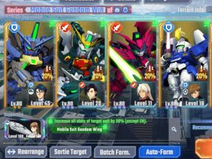 Forming a squad pre-battle