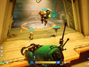 Entering a structure in Wildgate