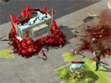 Zombie Anarchy: War & Survival raiding a zombie outpost