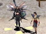 Chatting with a player in Khan Online