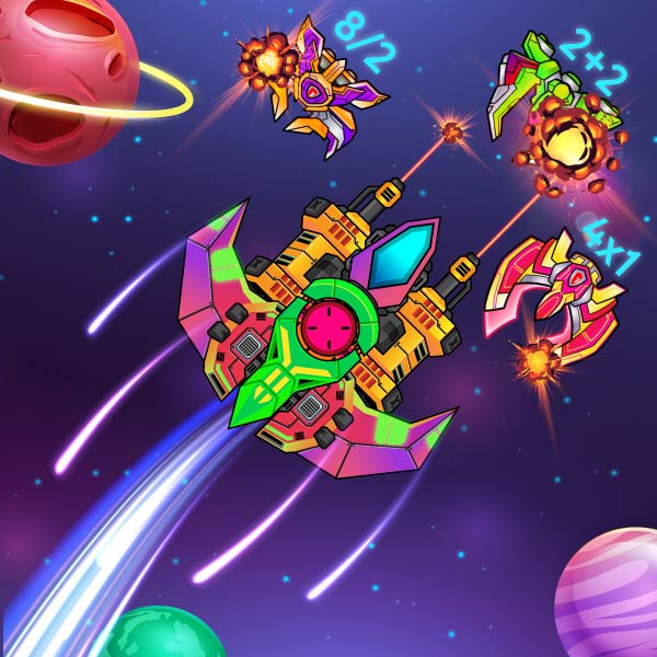 Math invaders mobigamez
