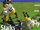 Madden NFL Mobile Football going for the ball