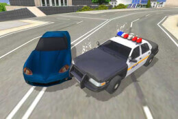 Police Car Crazy Drivers thumb