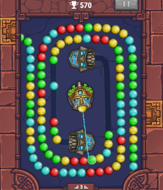 Marble Shoot Egyptian Marble shooting Mobile4Win
