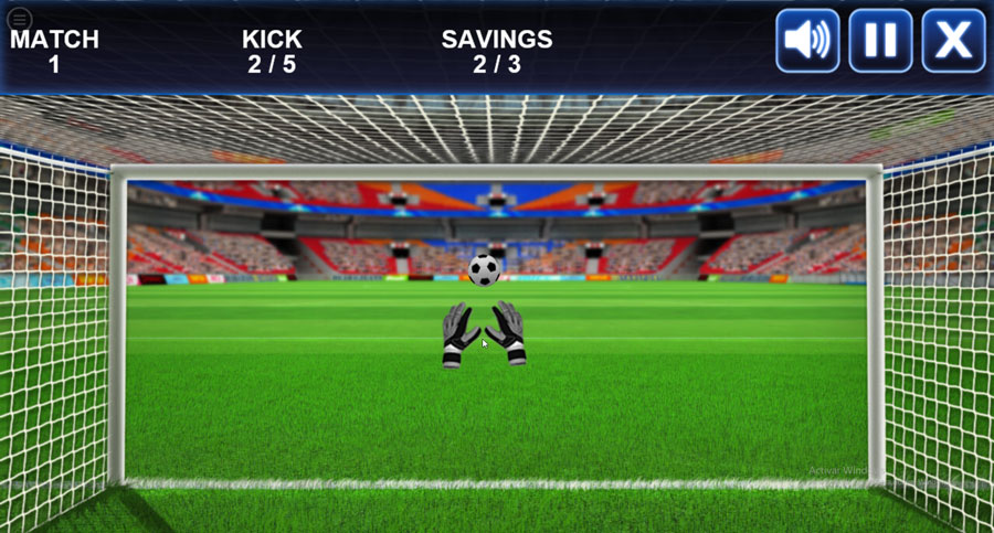 Goalkeeper Challenge - Mobile4Win