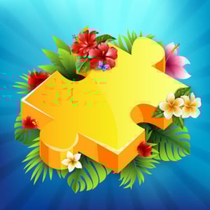 Majestic Gardens Jigsaw Puzzle thumb