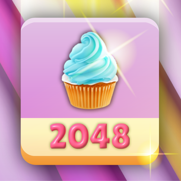 Cupcake 2048 - Blossom Word Games