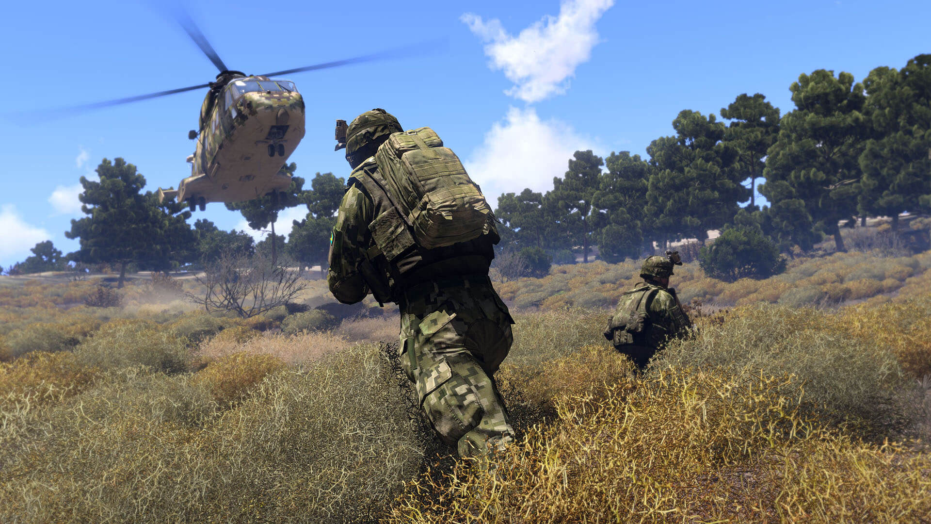 Arma III is a good example of a fairly realistic shooter Arma III is a good example of a fairly realistic shooter