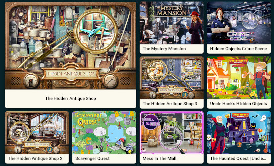 Hidden objects game Hidden objects game